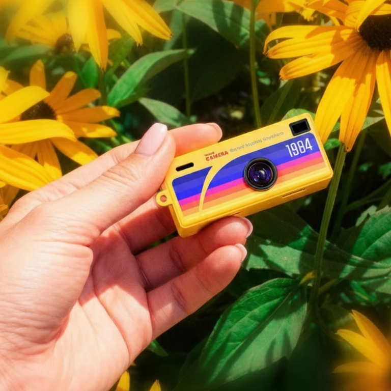 Mini Retro Keychain Camera - NomadXplore